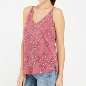 KISMET Sleeveless Double V-Neck Tank Size Extra Small